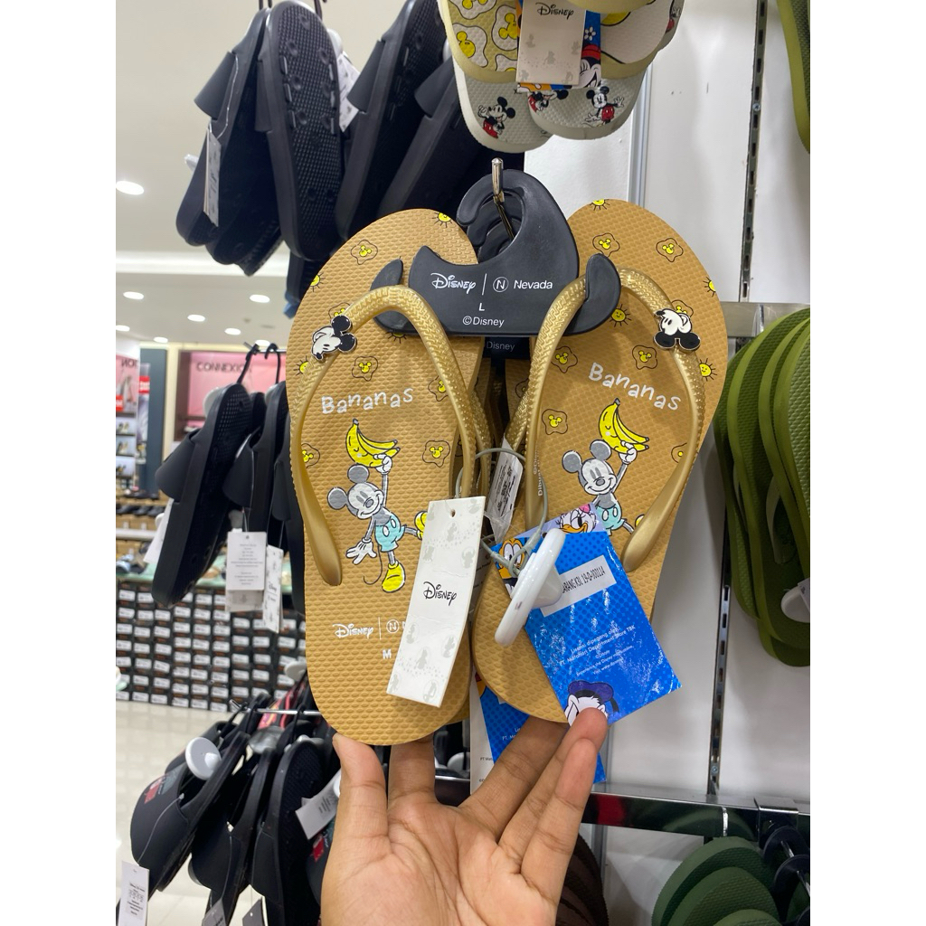 Disney x Nevada sandal jepit wanita original