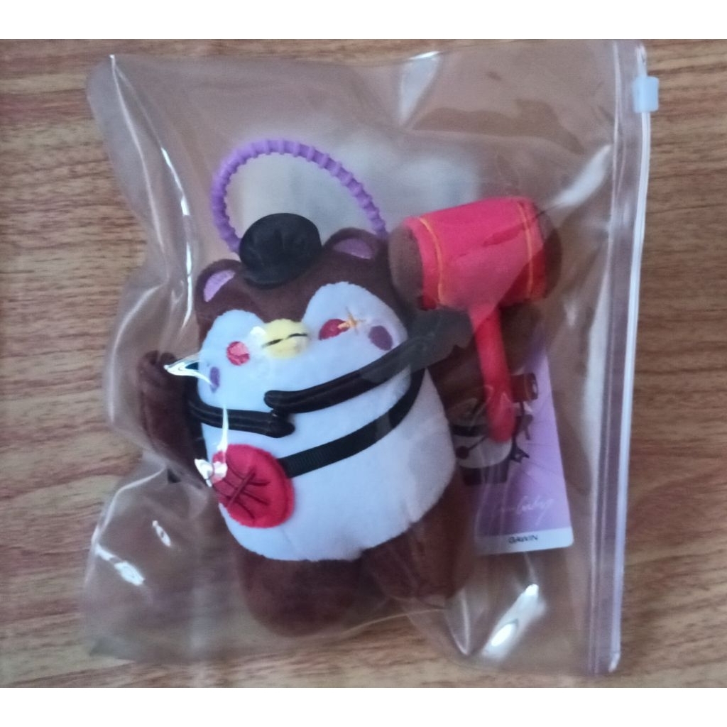 READY STOCK GUINZLY VER.2 DOLL KEYCHAIN OFFICIAL GMMTV