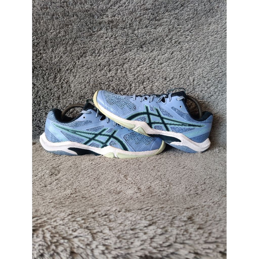 SEPATU BADMINTON ASICS GEL BLADE 8 SIZE 42 ORIGINAL SECOND MURAH RINGAN