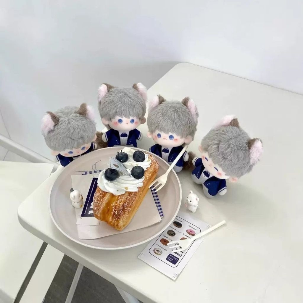 Boneka Plushie Cotton Doll 10cm Love And Deepspace Zayne Xavier Sylus Rafayel  Caleb Yes Cat With Ea