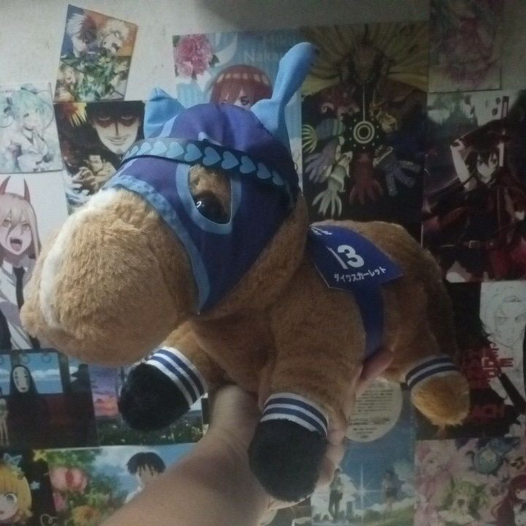 Official UMA MUSUME DAIWA SCARLET / Daiwa Scarlet Thoroughbred Collection Plush ORIGINAL