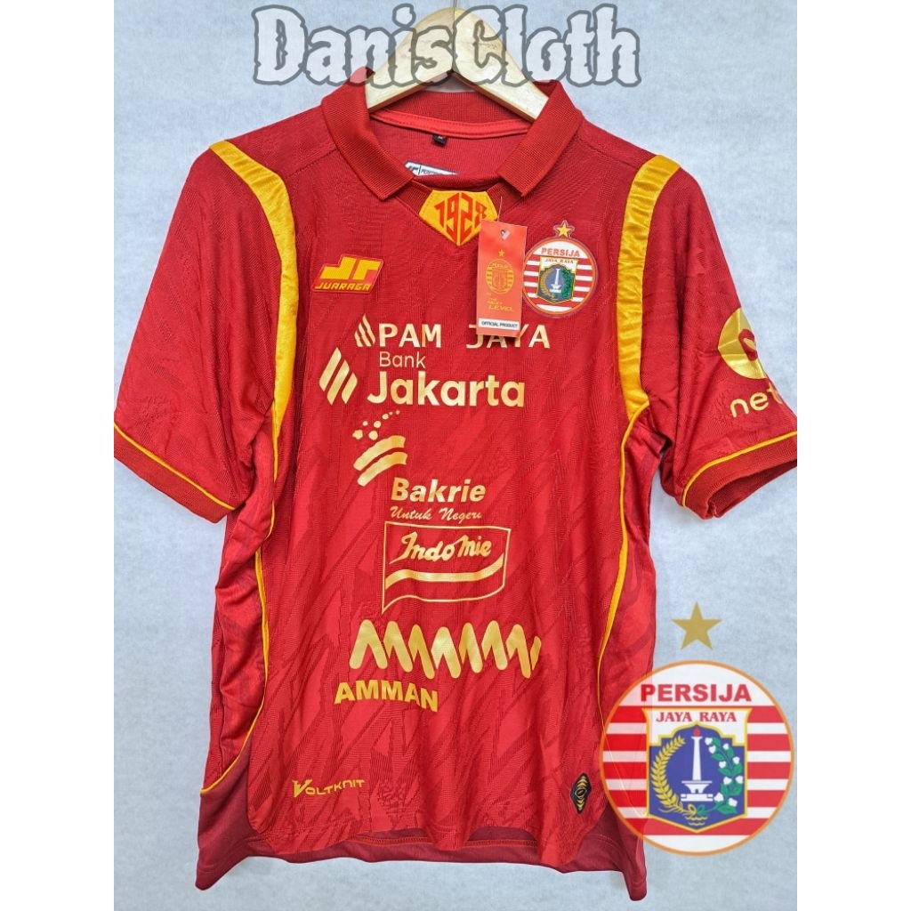 Terbaru New Jersey Persija Player issue 2025 full sponsor Jersey bola persija Kaos Persija