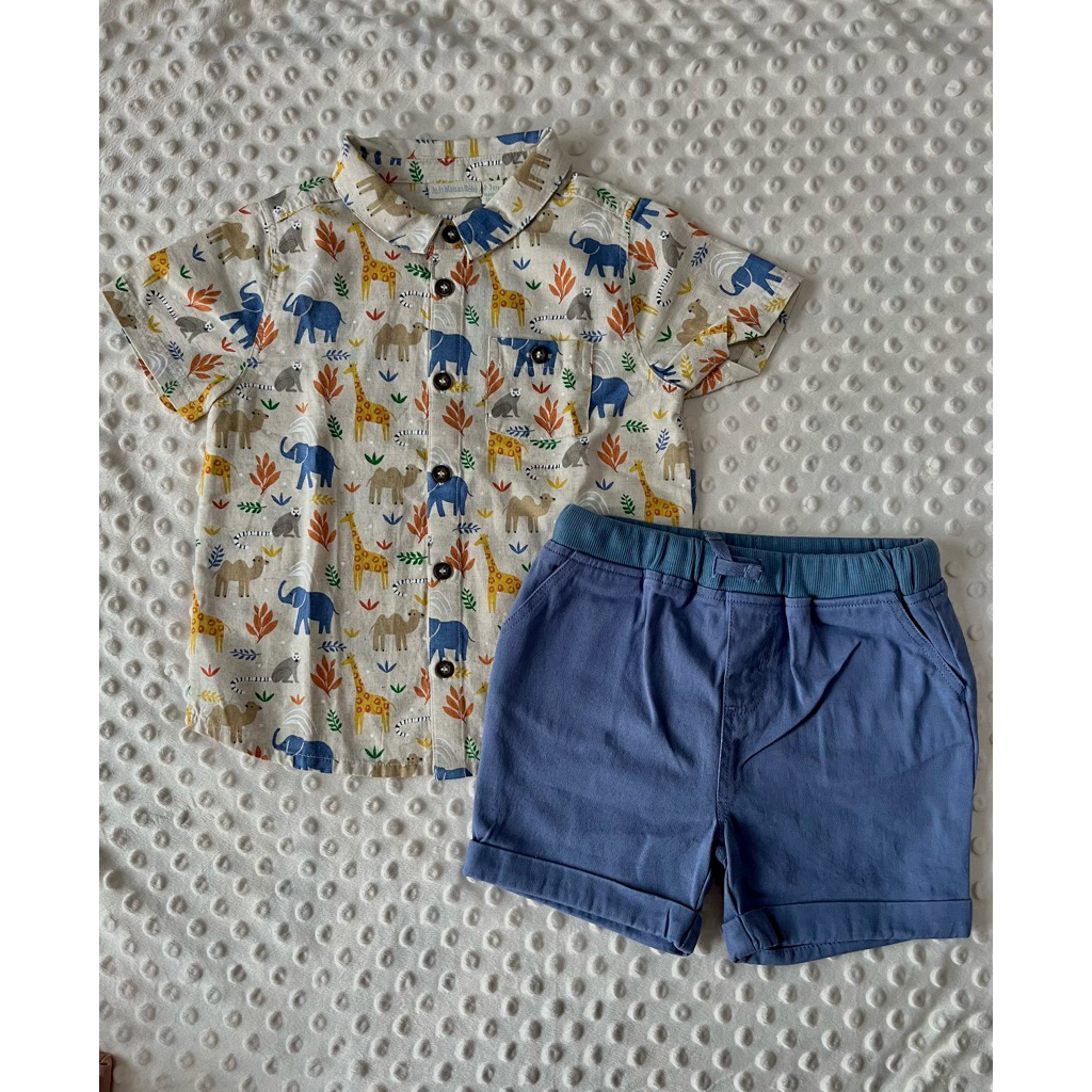 NEW Set Safari Jojo Maman Size 2-3yo