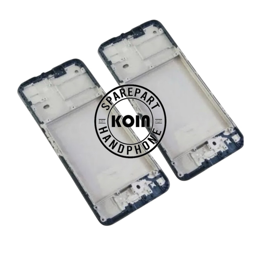 FRAME LCD/DUDUKAN LCD/TULANG TENGAH SAMSUNG A22 5G/A226/A226B BLACK ORI