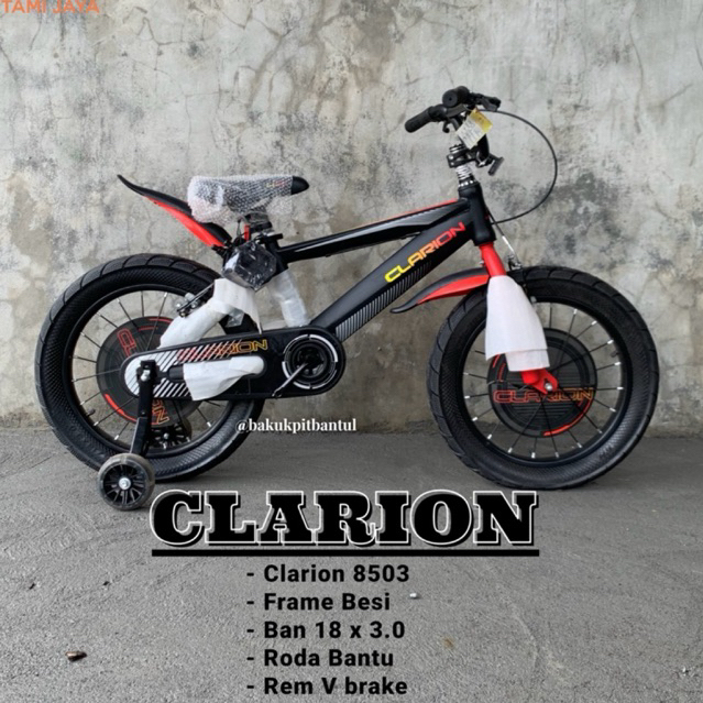 Sepeda anak cowok BMX ring 18 Clarion | Sepeda BMx clarion ring 18 | Sepeda bmx ring 18