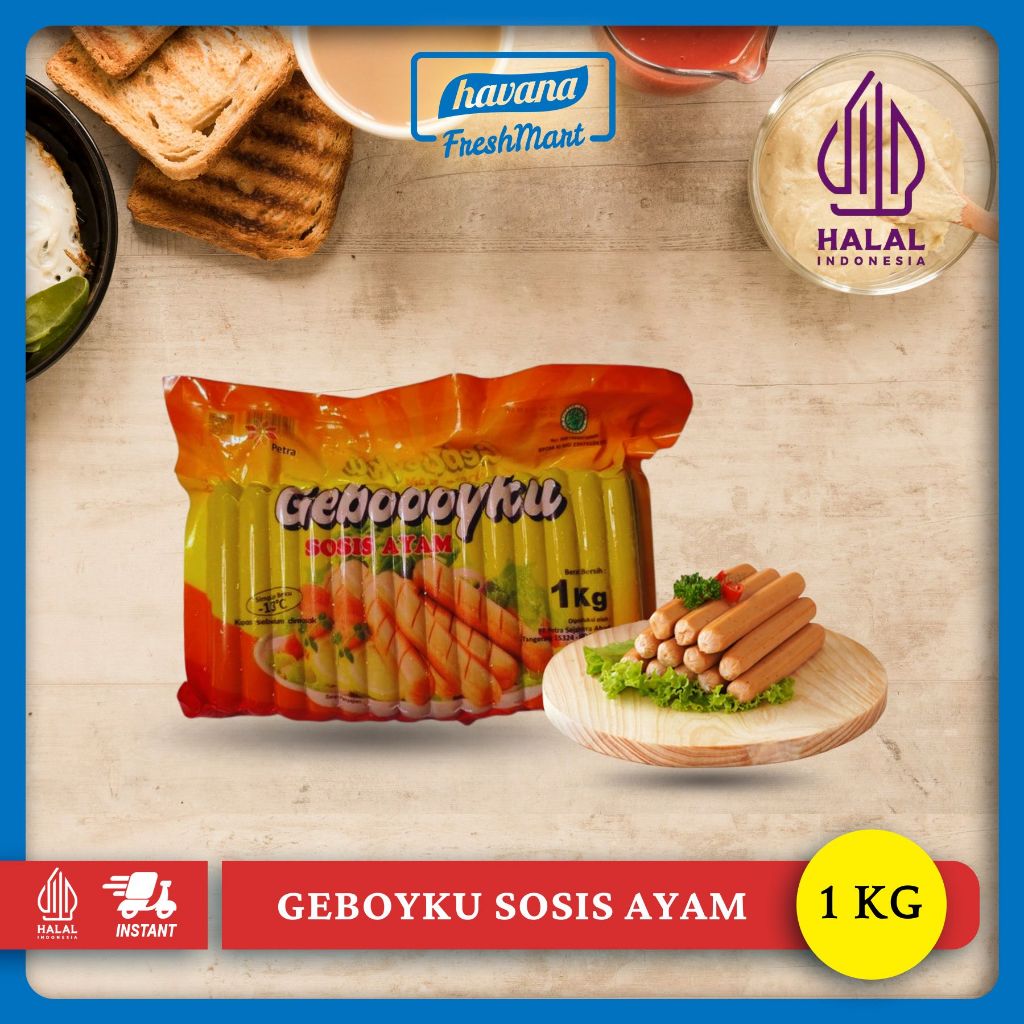 GEBOYKU Sosis Ayam 1kg