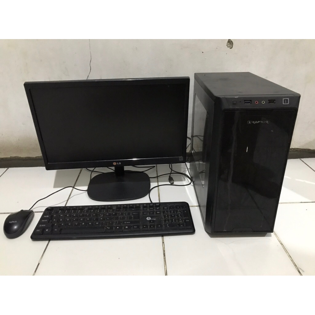 PC Komputer Full Set Bekas