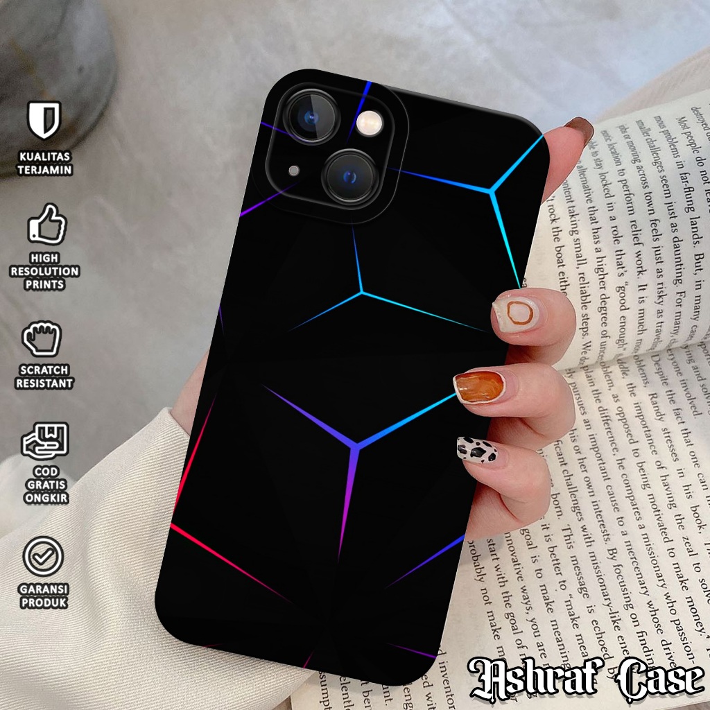 Case For Iphone 13  - Softcase Hp Iphone 13 [ AM13 ] - Silicon Cassing Hp Wanita / Pria - Kesing Hp 