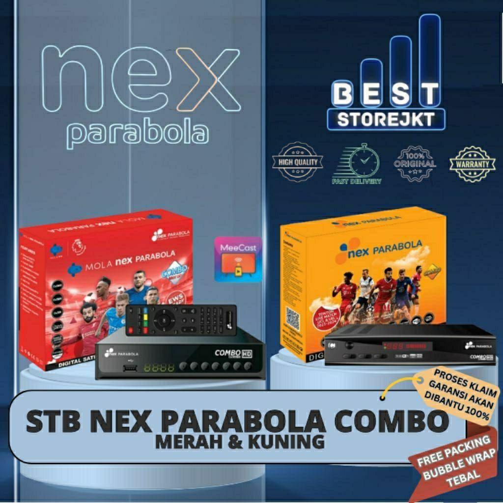 Receiver Mola Nex Combo Merah