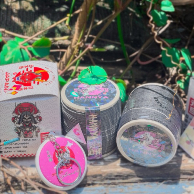 Gelasan hannya N66 bobin ijo 1600yard original by japanstore666