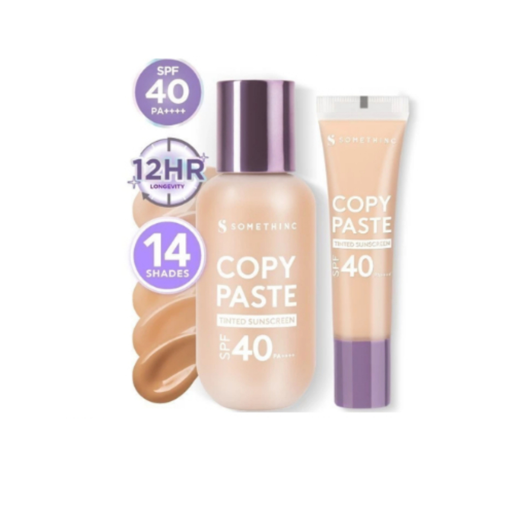 Somethinc Copy Paste Acne-Prone Tinted Sunscreen SPF 40 PA++++ 10ml/Tabir Surya