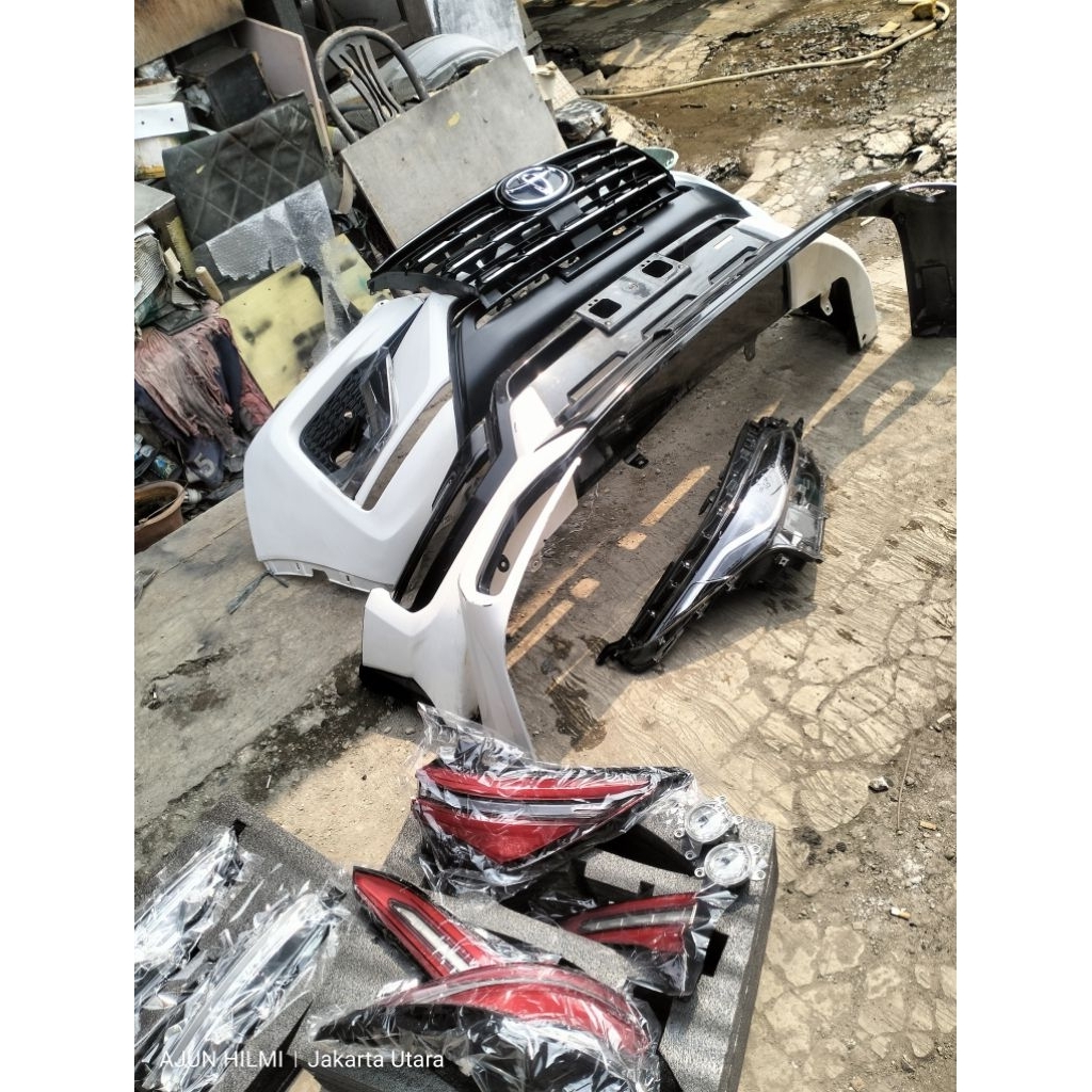 upgrade toyota fortuner vrz GR 2022