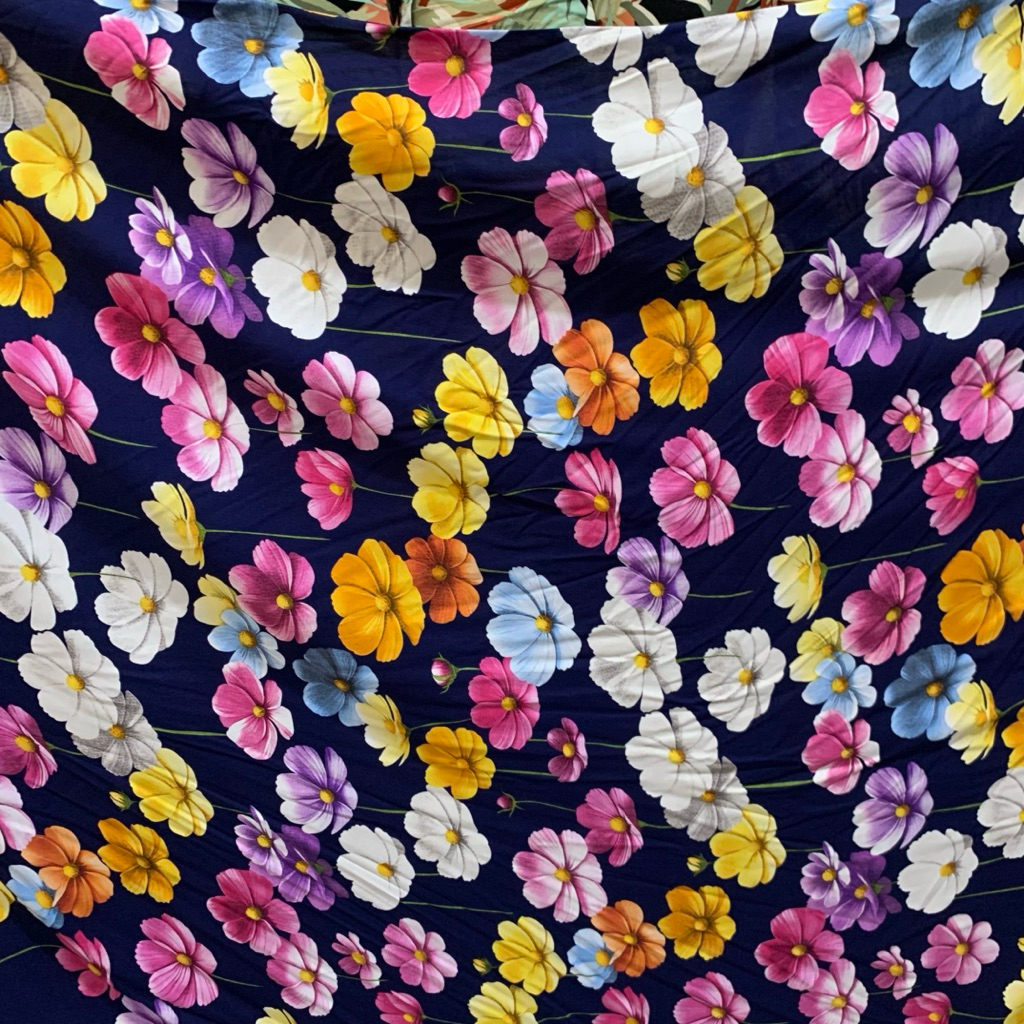 Kain Katun Rayon Viscose Premium | katun rayon | rayon motif | Rayon premium | Daster | Kemeja | Piy