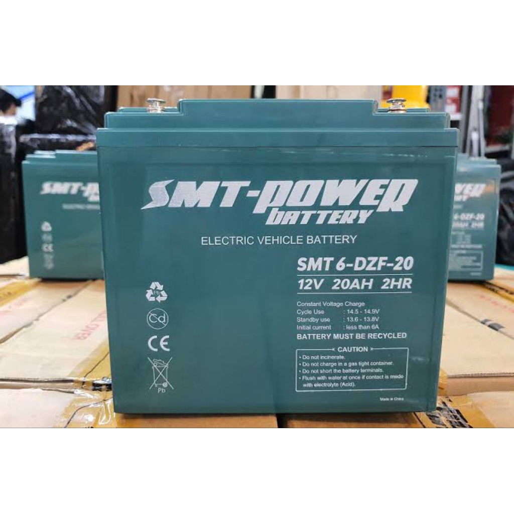 aki motor listrik baterai motor listrik SMT 20Ah