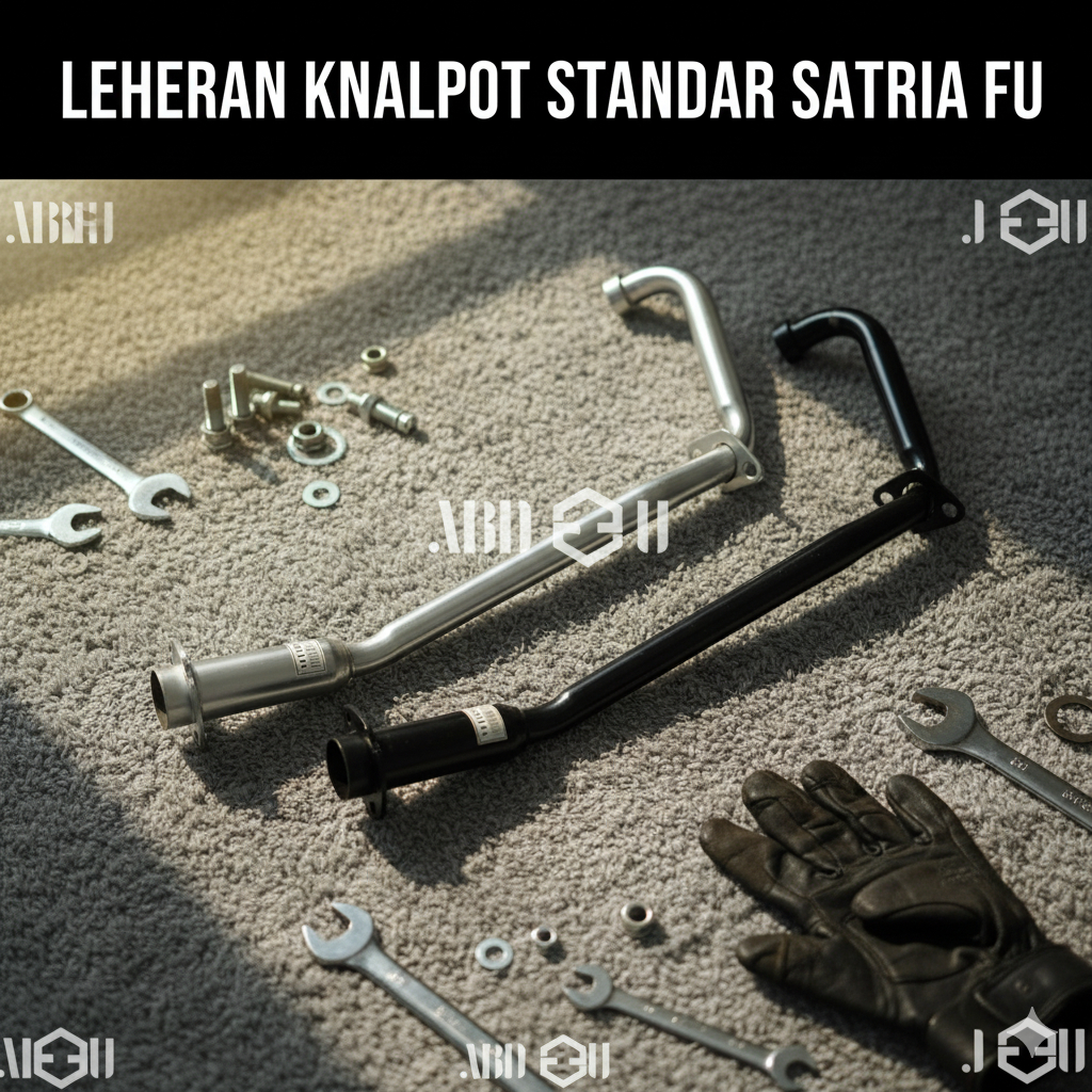LEHER KNALPOT SATRIA FU 150 PNP SILENCER STANDAR Motorcycle KARBU 2008 - 2012