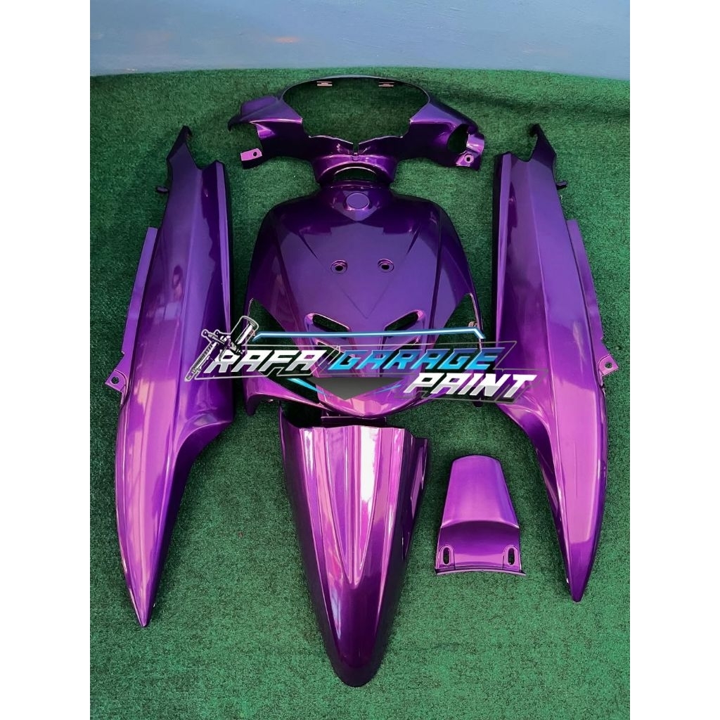 Full Body Halus Yamaha Mio Sporty Ungu Candy
