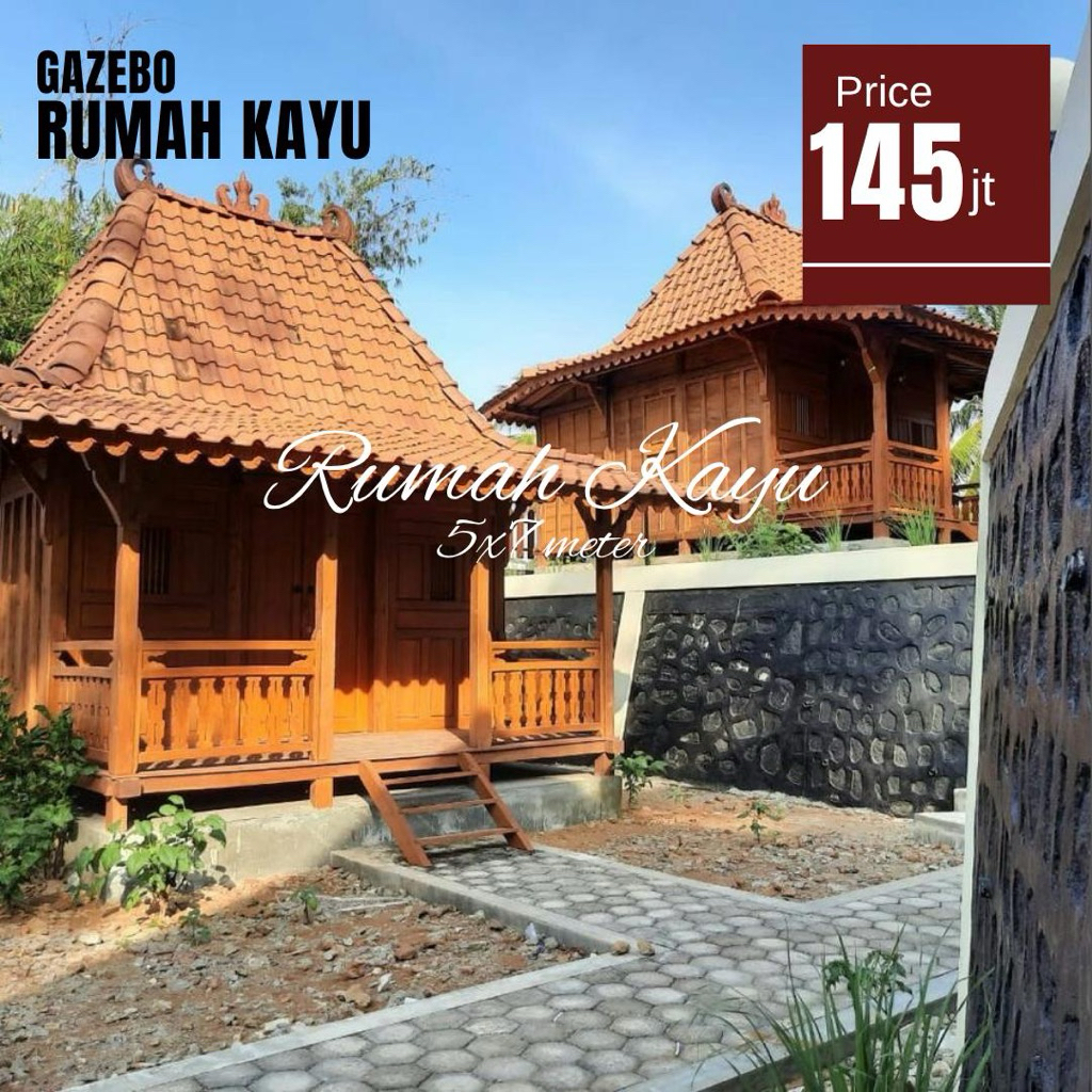 rumah joglo kayu jati jepara berkualitas