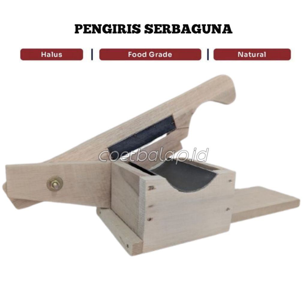 Pemotong Keripik Tradisional Pasrah Bawang merah Pengiris Serbaguna Kualitas Terbaik