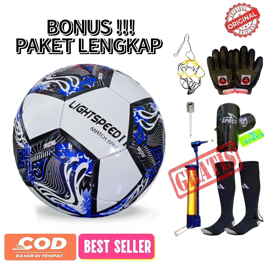 BOLA SEPAK SIZE 5 BOLA ANAK DAN DEWASA BOLA SEPAK HIGHT QUALITY