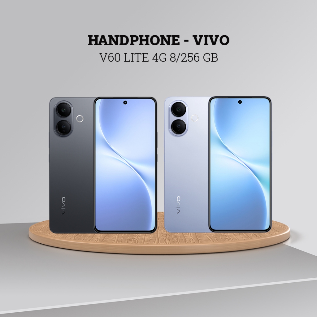 Handphone Vivo V60 Lite 4G kapasitas ram 8 gb internal 256 gb