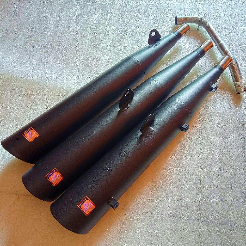 Knalpot Honda Bebek Model Standar Racing Tsukigi Karisma x 125 Supra x 100 Supra fit lama Supra fit 