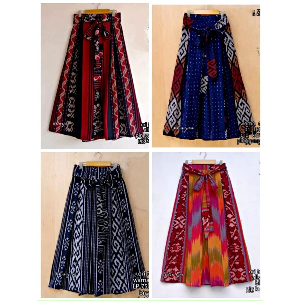 ROK TENUN WIRU ROK WANITA ETNIK BAWAHAN WANITA terbaru kekinian gaun wanita pesta nikahan