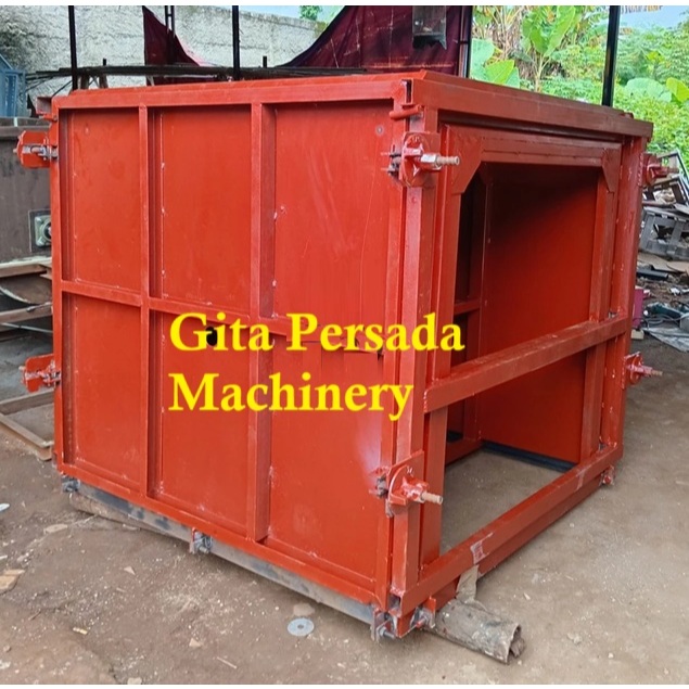 Cetakan Box Culvert Beton Ukuran 50x50x100 cm - Cetakan Culvert Beton 50x50x100 cm - Cetakan Precast