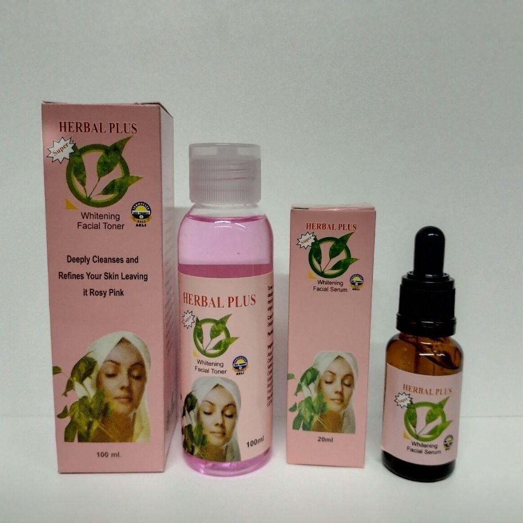 paket toner herbal plus + serum herbal plus