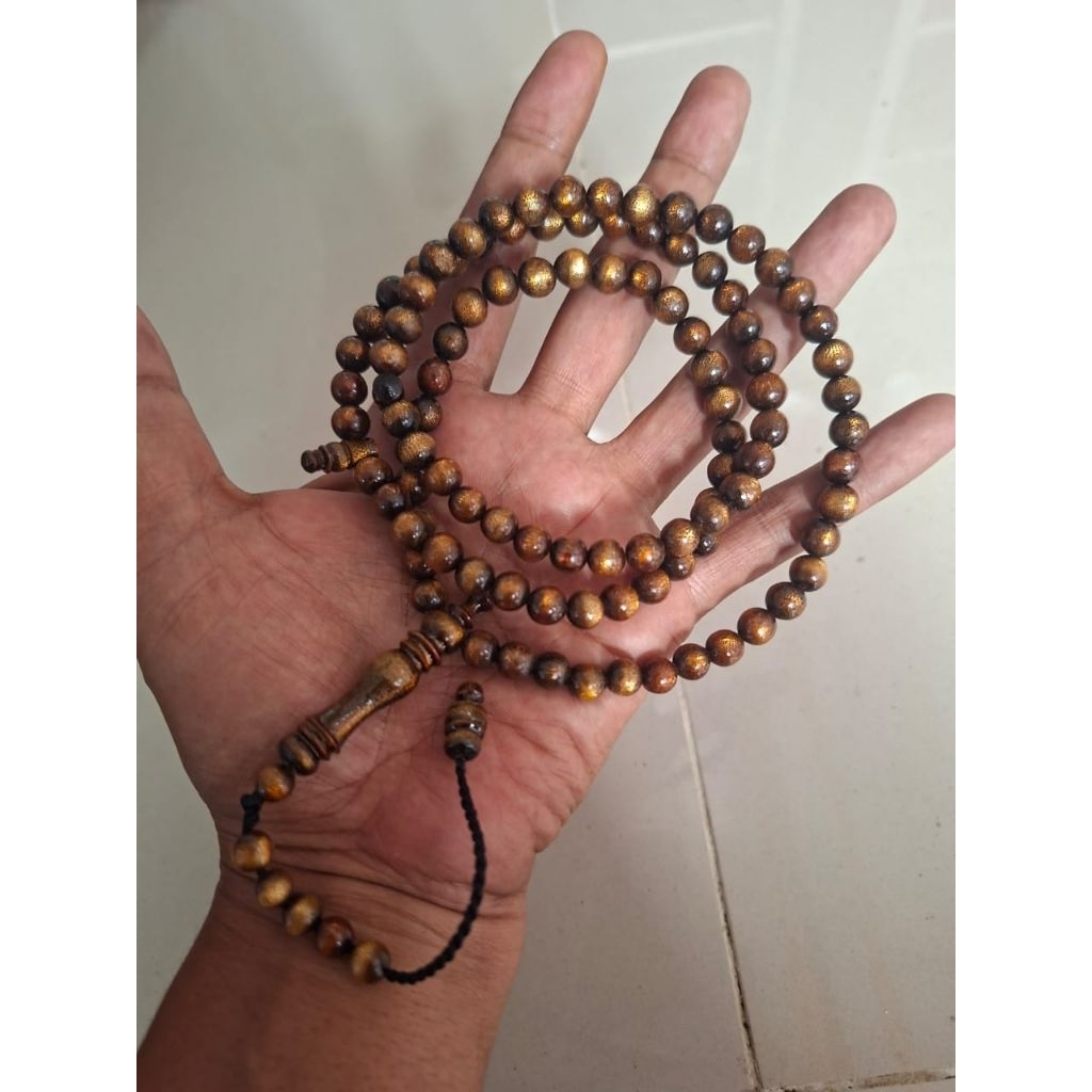 tasbih Bahar tali arus serat emas