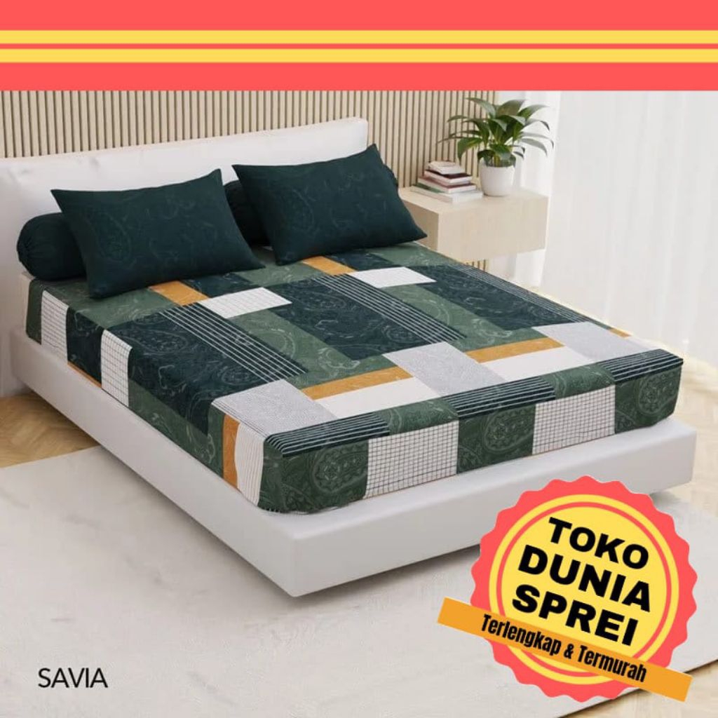 Sprei California 180x200 motif Savia