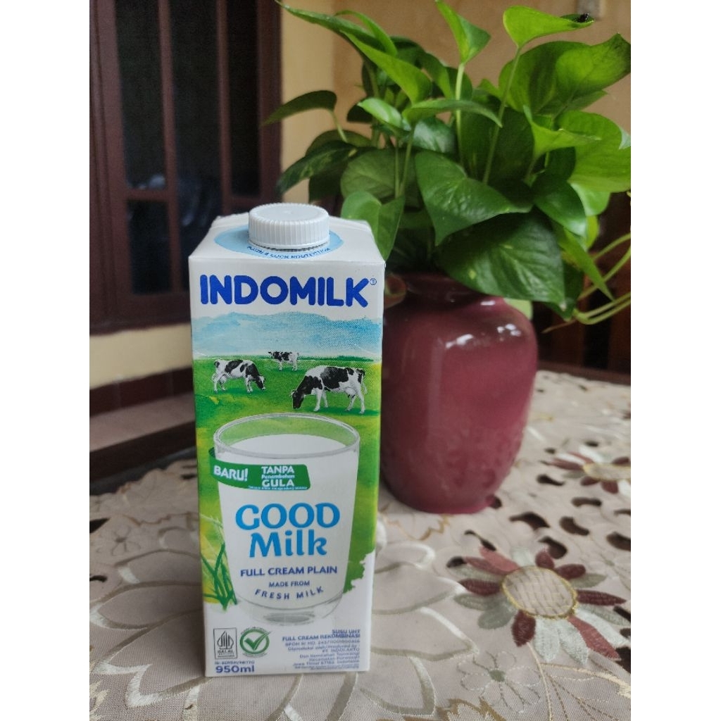 INDOMILK UHT PLAIN 950ml