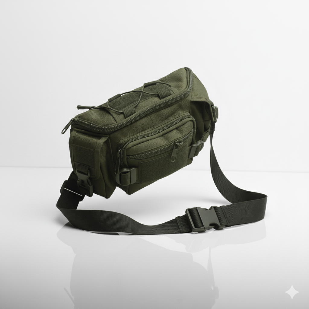 New Deals Waistbag Pria Tactical Army Tas Pria Tas Dada Bisa Cod