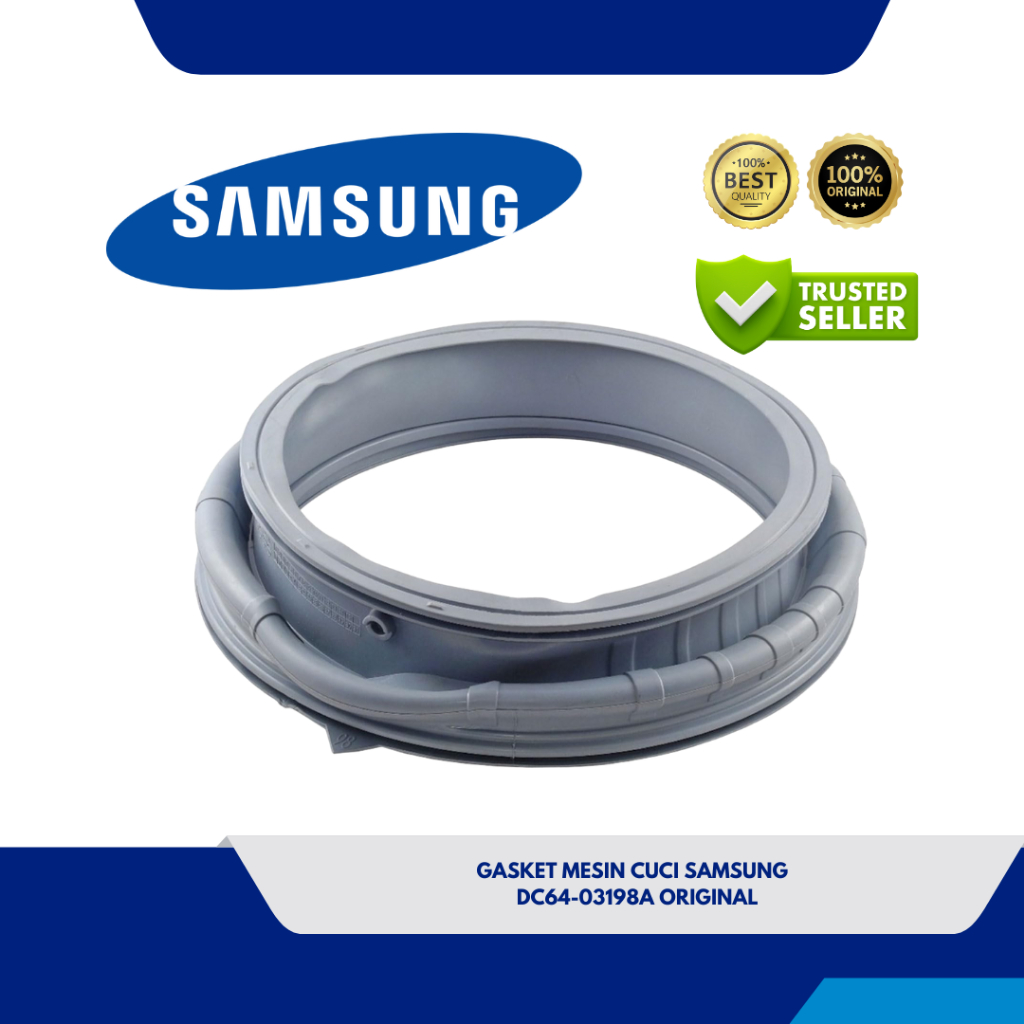 GASKET MESIN CUCI SAMSUNG WW70J4233KW WW70J3283KW  WW80J3230KW DC64-03198A ORIGINAL