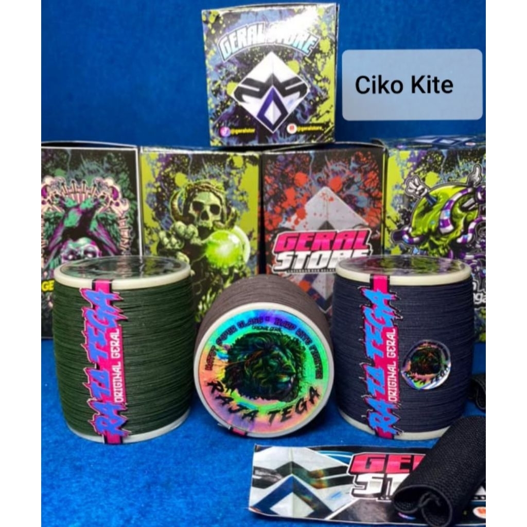 GELASAN MATOT RAJA TEGA, BAHAN MATOT HITAM 0,18 1800 yard, halus berasa tajam