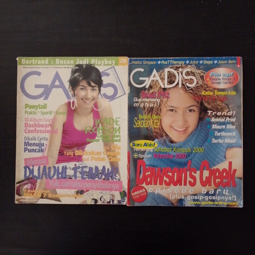Majalah Gadis Edisi Th. 2000-2014