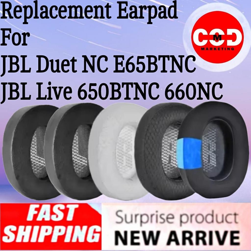 Bantalan Earcup Foam Earpad Cushion JBL Duet NC / JBL E65BTNC / JBL Live 650BTNC 660NC / JBL E65 BTN