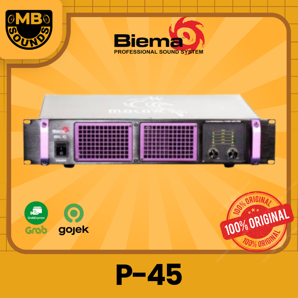 POWER BIEMA P45 / P-45 / P 45 AMPLIFIER ORIGINAL
