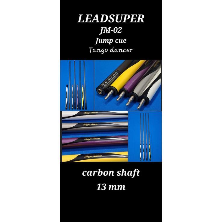 Leadsuper Tanggo Dancer Jump Cue Carbon Fiber Cue Stick Easy Jump