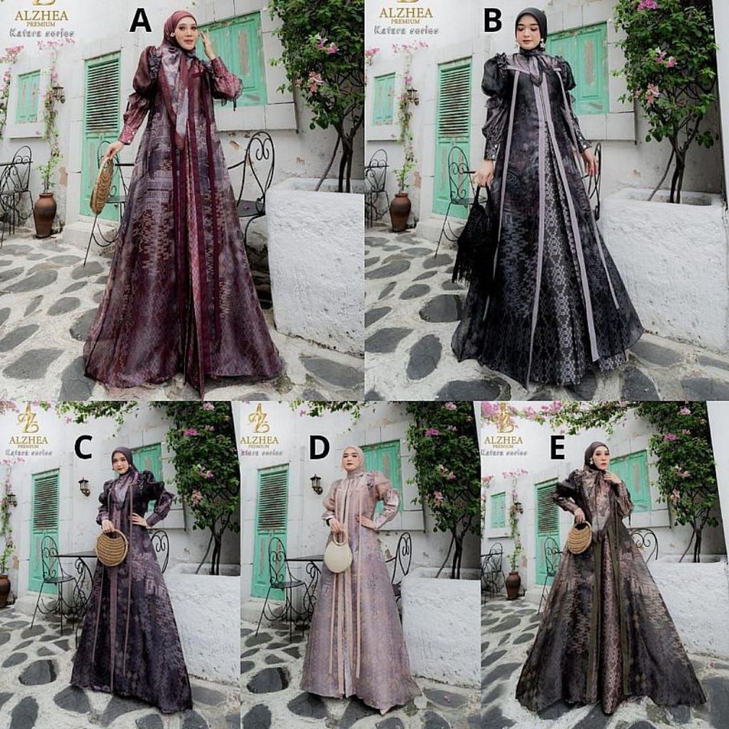 Katara Gamis Syar'i Branded Original By Alzhea Premium