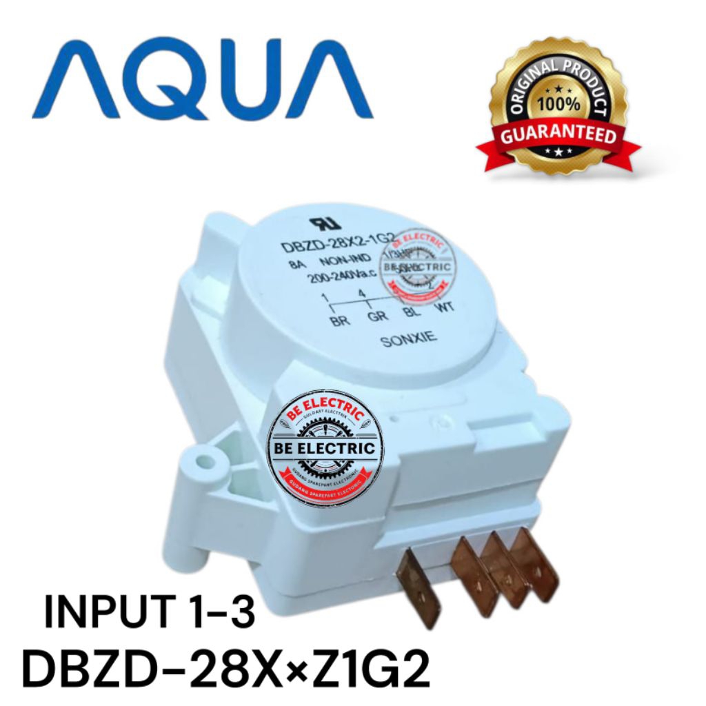 Timer DEFROST Kulkas Aqua dua pintu