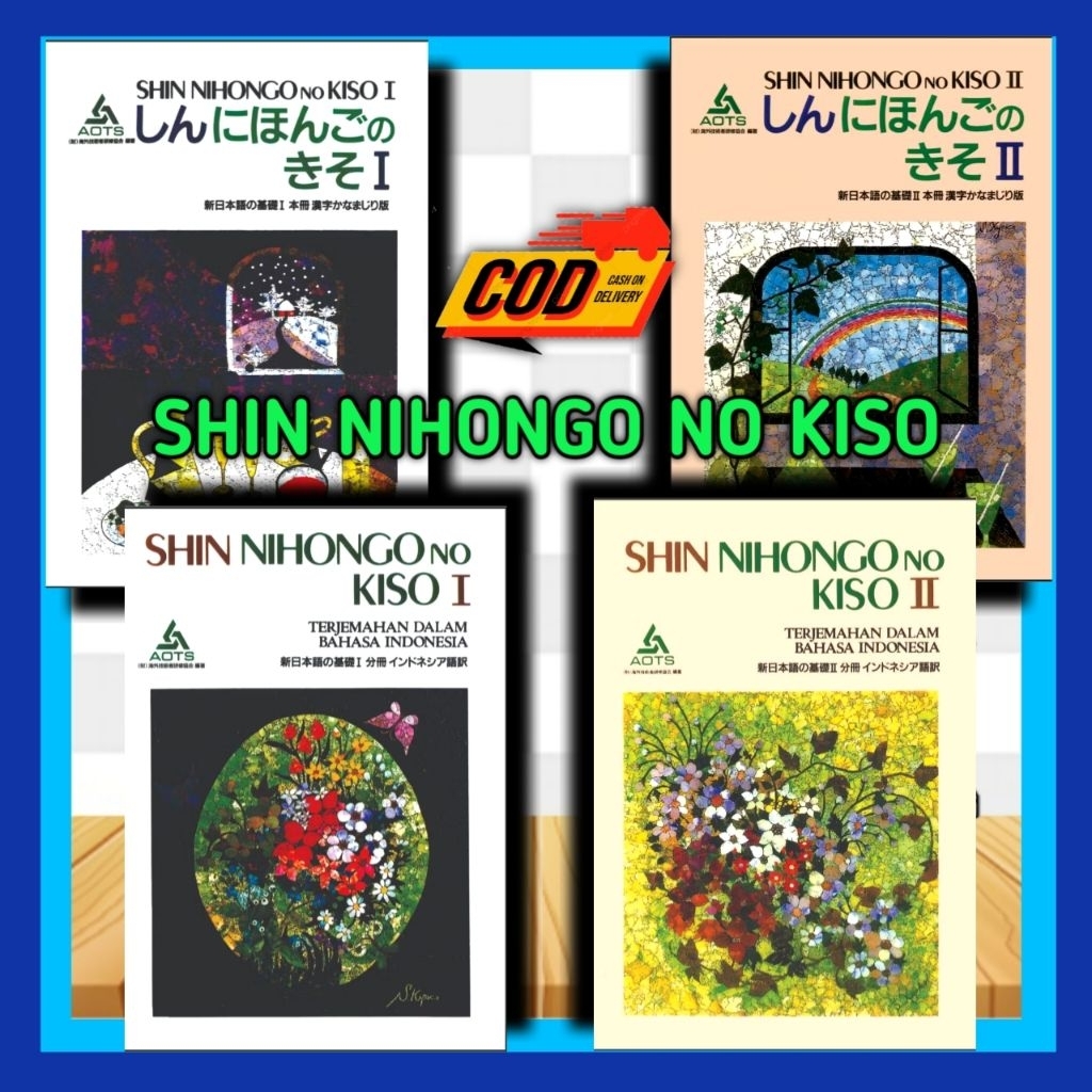 Buku Bahasa Jepang SHIN NIHONGO NO KISO JL 1 - 2 Full Jepang Dan Terjemah