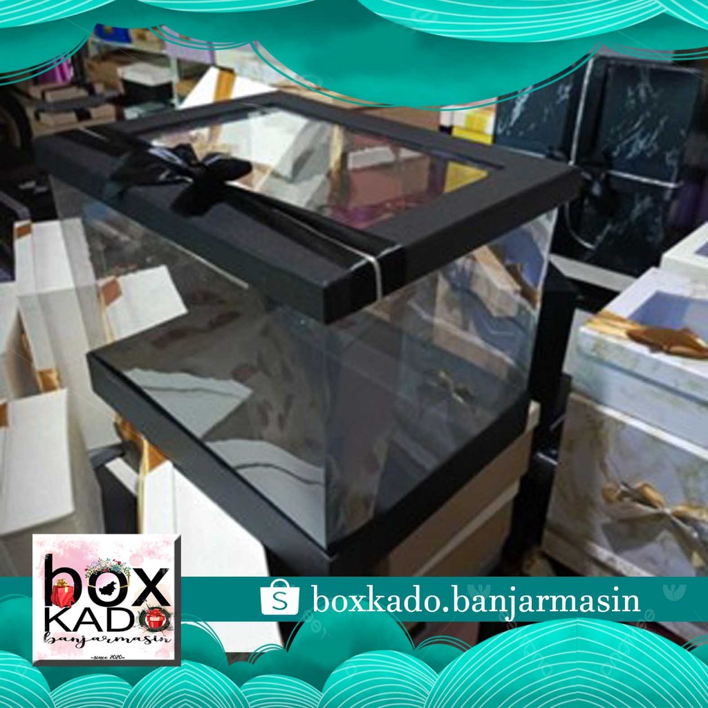 Box Kado Mika ukuran 40cm x 30cm Tinggi 30cm By Box Kado Banjarmasin