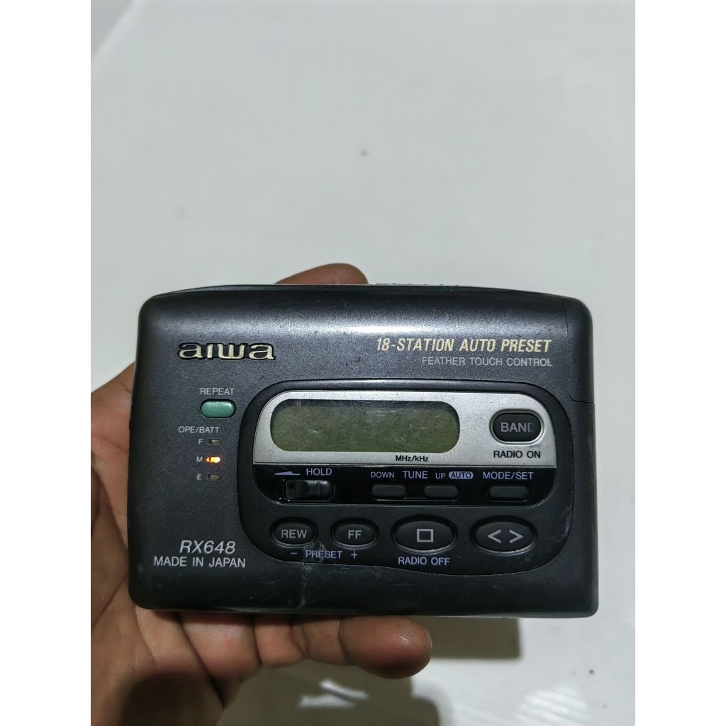 walkman aiwa rx648