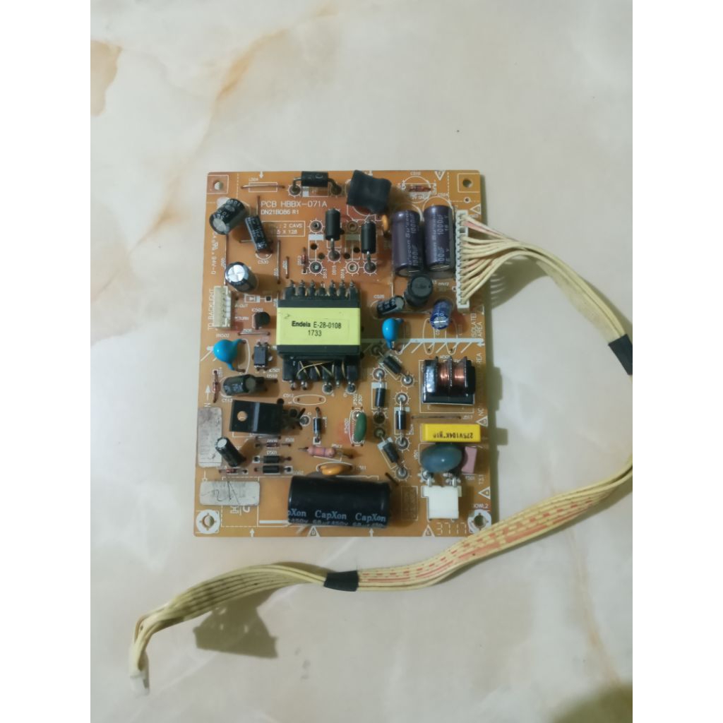 psu tv led polytron 24 inch