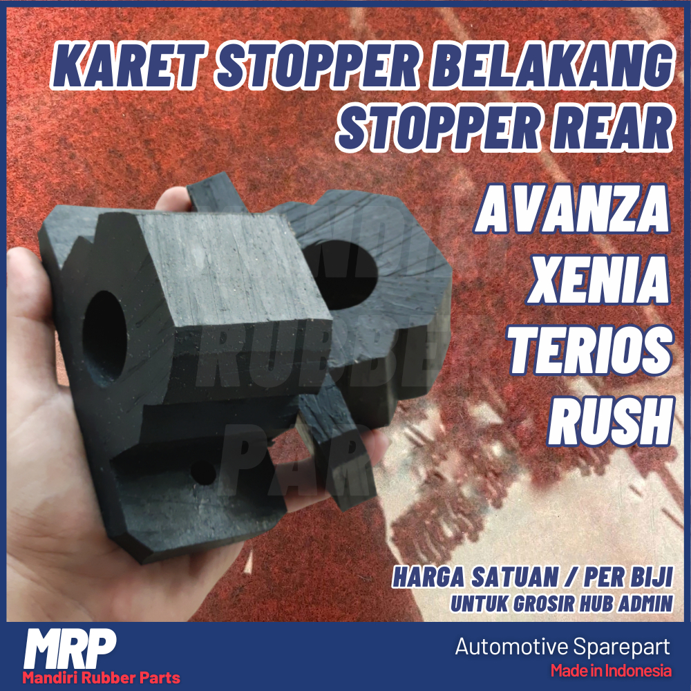 ( 1 set ) Karet Stopper Belakang Avanza Xenia / Karet Stopper Belakang Terios / Karet Stopper Belaka