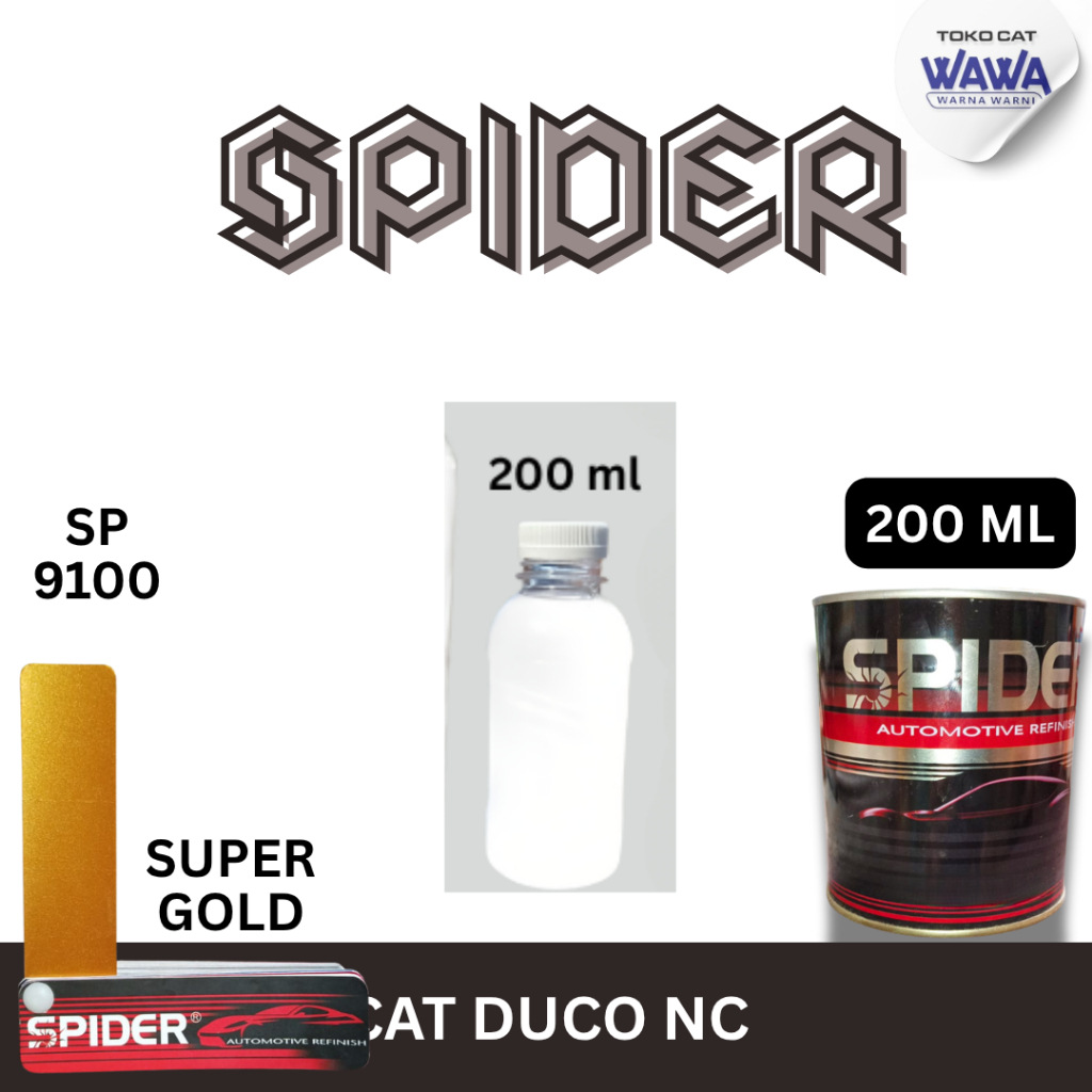 cat duco Spider Super Gold metallic SP 9100 200gr