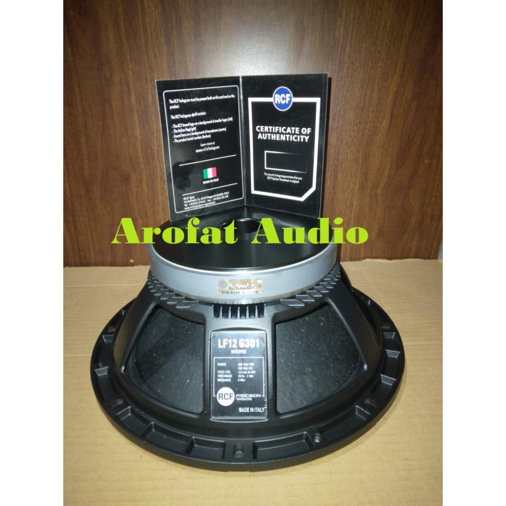 Komponen speaker RCF LF12G301 M / RCF LF12G301 M 12 inch