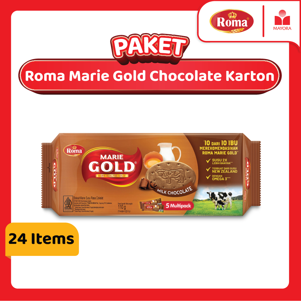 Paket Roma Marie Gold Chocolate Karton
