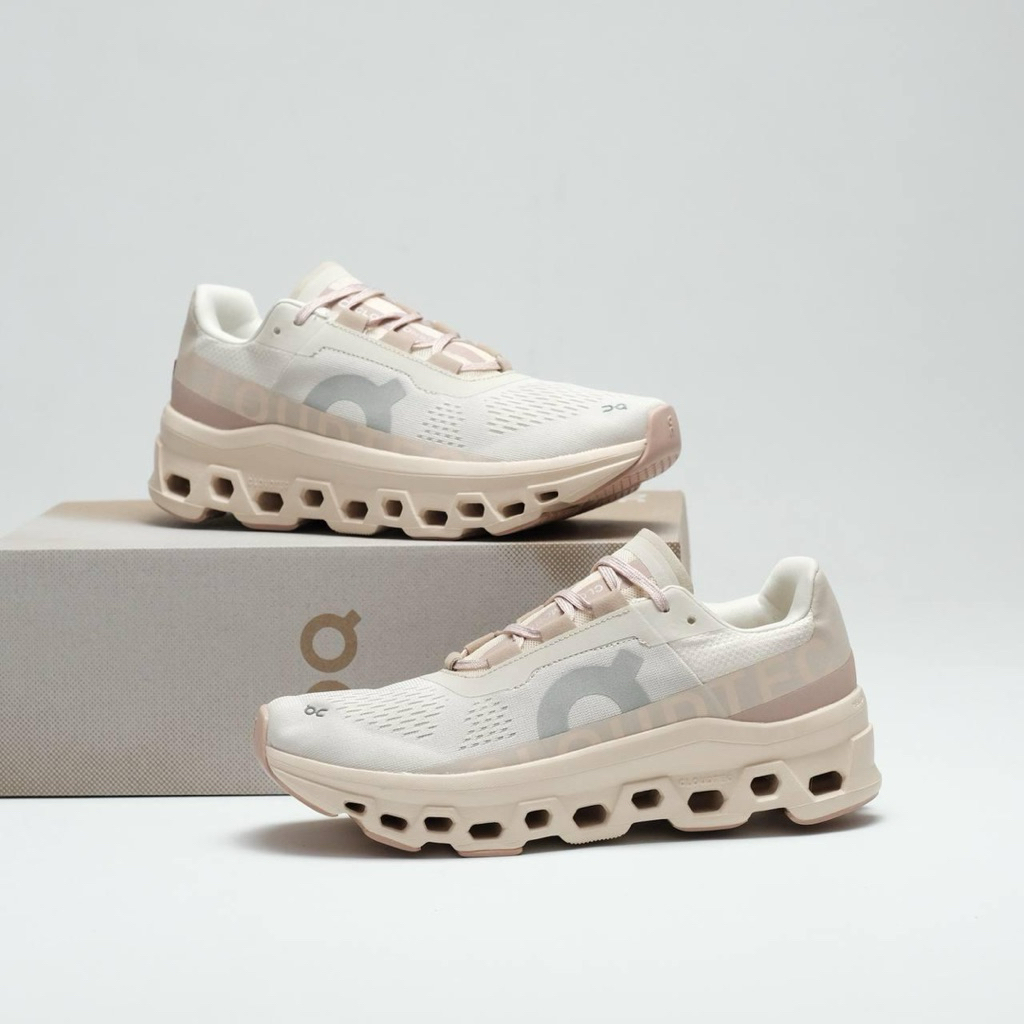 On Cloudmonster Moon Fawn