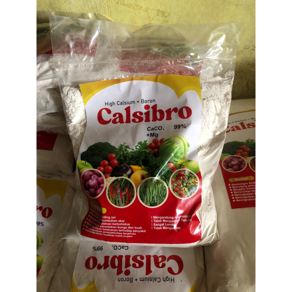 pupuk kalsium Calsibro 2kg murah/pupuk kalsium tanaman pencegah rontok